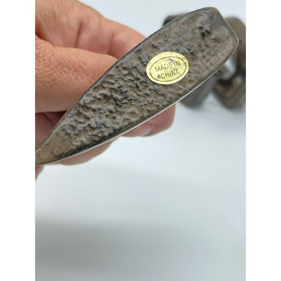 Set of Four Metal Cast Iron Snail Napkin Holders Farmhouse 2.5" H x 1.5" W Retro - Picture 10 of 11